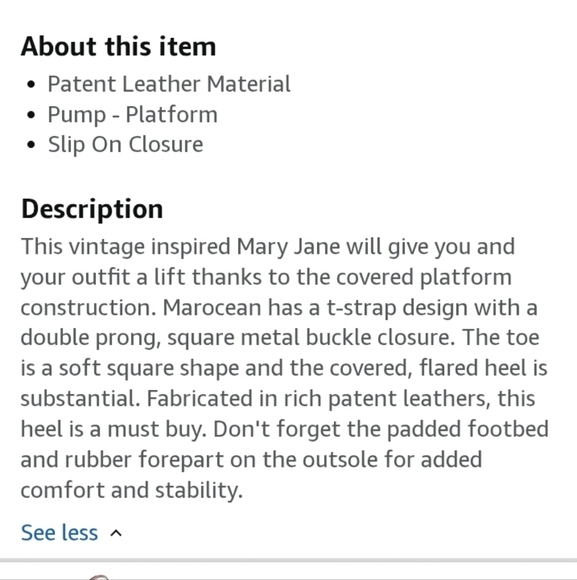 Vince Camuto Elegant Burgundy Marocean Platform Loafers Mary Jane size 7.5 - Picture 16 of 16